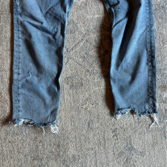Agolde straight leg Jean with ripped hem - Picture 6 of 6